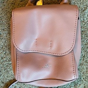 Pink Coach Backpack- Excellent condition